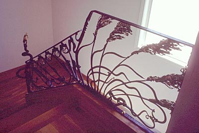 "Pampass Grass" Railing